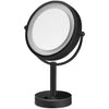 8.5" Double Sided Lighted Freestanding Mirror