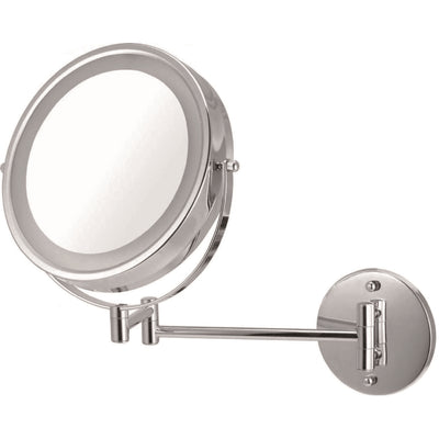 8.5" Double Sided Lighted Wall-Mounted Mirror