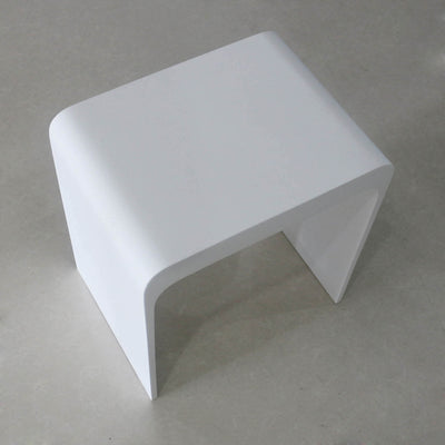 Shower Stool – Gloss White