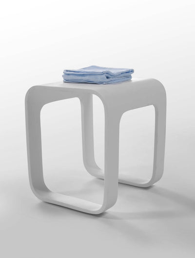 Shower Stool – Gloss White