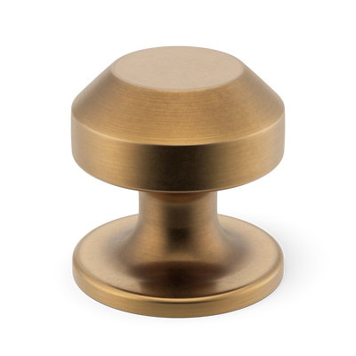 Armac Martin Victoria Plain Cabinet Knob in 25mm / Fine English Antique