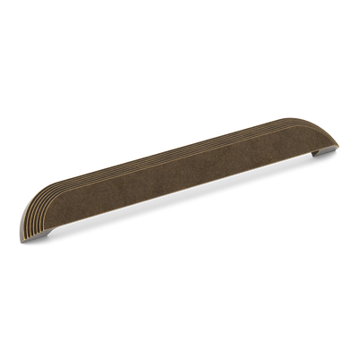 Armac Martin Victoria Stepped Cup Pull Handle in 96mm / Dark Aged Brass