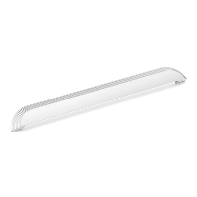 Armac Martin Victoria Stepped Cup Pull Handle in 384mm / Polished Chrome Plate