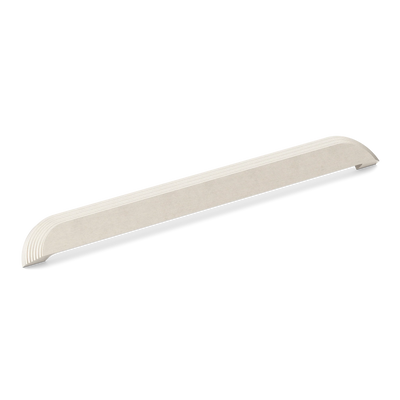 Armac Martin Victoria Stepped Cup Pull Handle in 384mm / Satin Nickel Plate