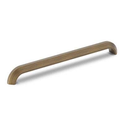 Armac Martin Victoria Plain Appliance Pull Handle in 384mm / Satin Antique Satin Lacquered