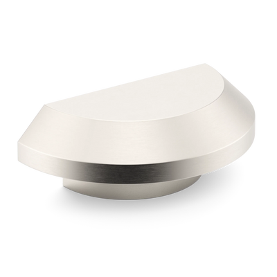 Armac Martin Victoria Plain D-Pull Handle in 100mm / Satin Nickel Plate