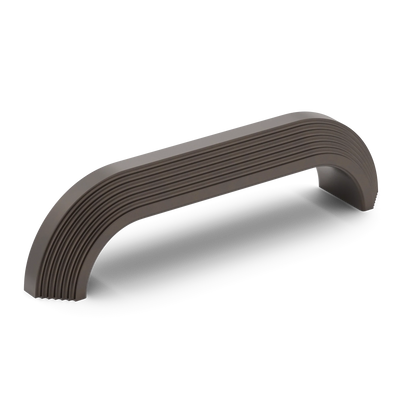Armac Martin Victoria Stepped Pull Handle in 96mm / Dark Bronze