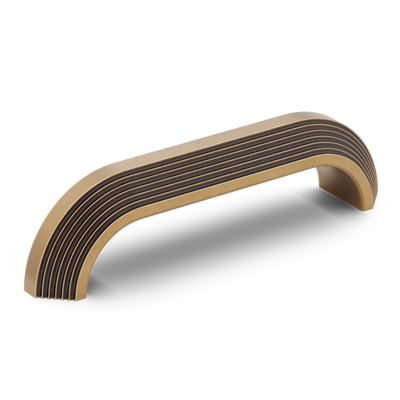 Armac Martin Victoria Stepped Pull Handle in 96mm / Fine English Antique