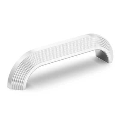 Armac Martin Victoria Stepped Pull Handle in 96mm / Polished Chrome Plate