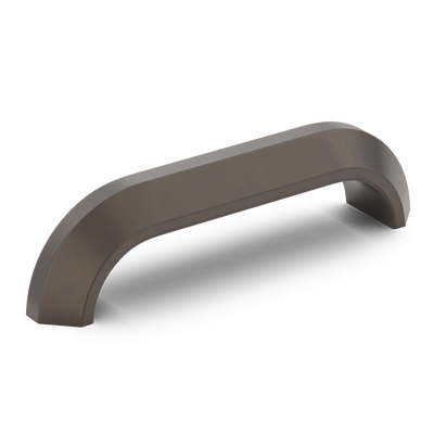 Armac Martin Victoria Plain Pull Handle in 96mm / Dark Bronze