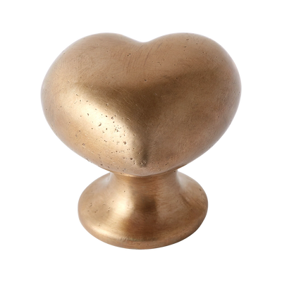 Armac Martin Whimsical Heart Bronze Cabinet Knob