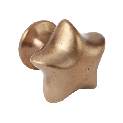 Armac Martin Whimsical Star Bronze Wall Hook in 34mm / Silicon Bronze