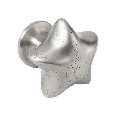 Armac Martin Whimsical Star Bronze Wall Hook in 34mm / White Bronze