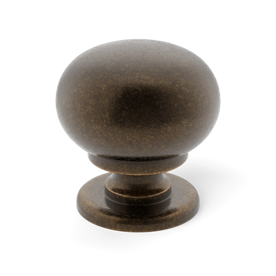Armac Martin Withenshaw Cabinet Knob in 32mm / Dark Aged Brass