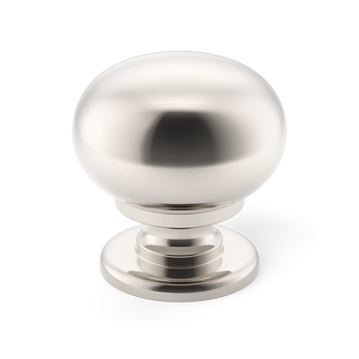 Armac Martin Withenshaw Cabinet Knob in 32mm / Polished Nickel Plate