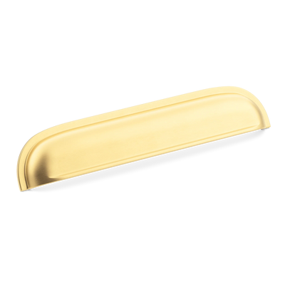 Armac Martin Withenshaw Cup Pull in 96mm / Satin Brass Satin Lacquered
