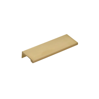 Emtek Edge 4" Edge Pull in Satin Brass
