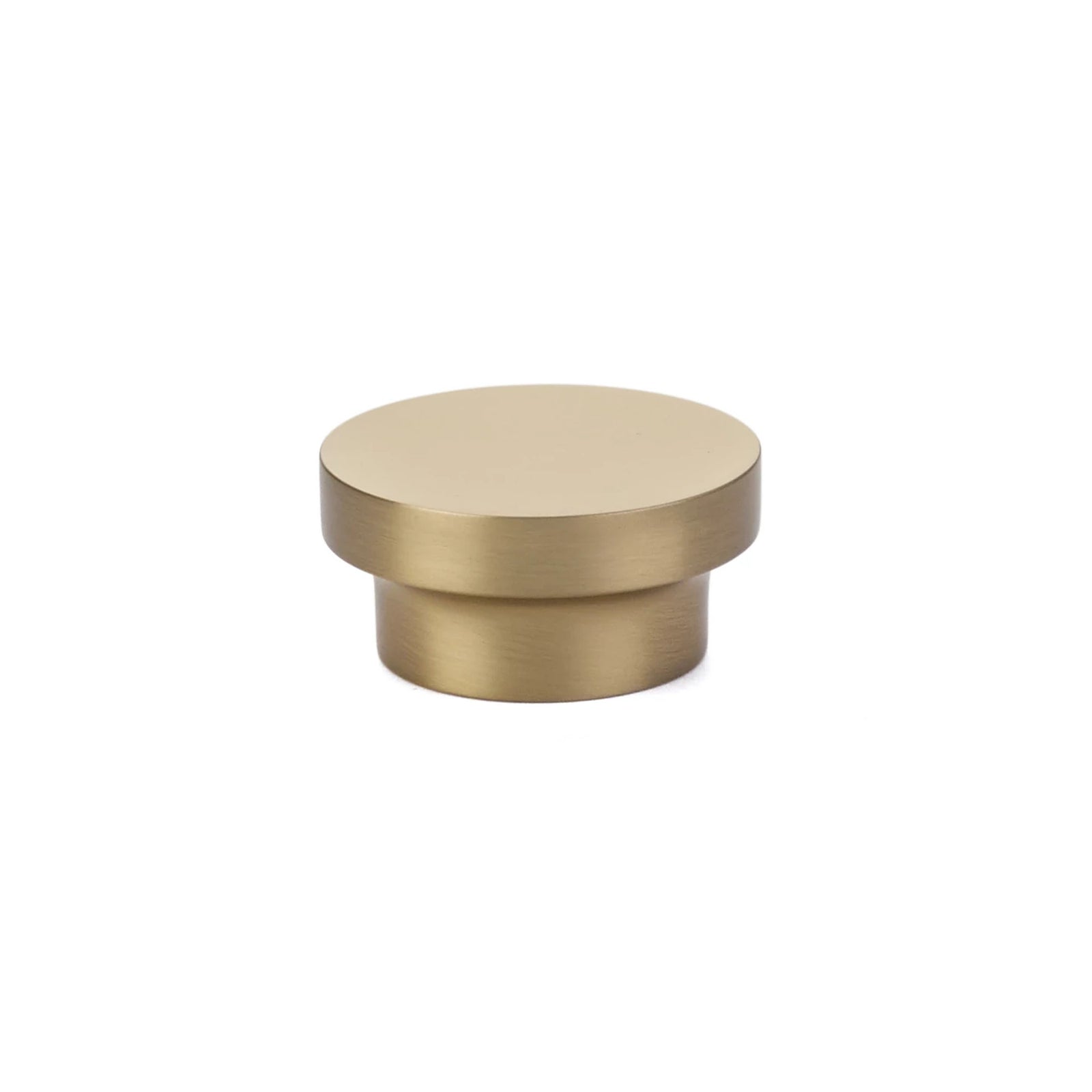 Emtek District 1-3/8" Knob in Satin Brass
