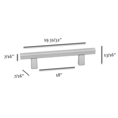 Grooved Bar Pull Series