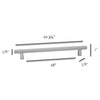 Grooved Appliance Bar Pull Series