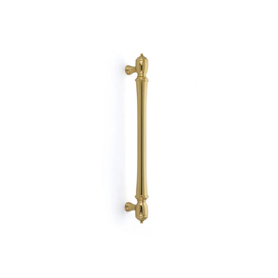 Emtek Spindle 12" C-C Appliance Pull in Polished Brass