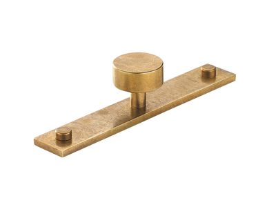 Armac Martin MIX Plain Cabinet Knob & Backplate