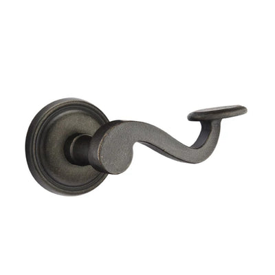 Emtek Padua Lever with #12 Rosette in Medium Bronze