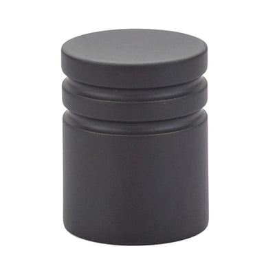 Emtek Metric 1" Knob in Flat Black