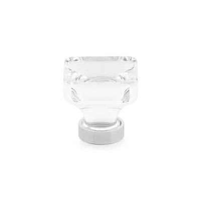 Emtek Lido Crystal 1-3/8" Knob in Polished Chrome