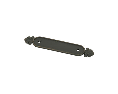 Emtek Tuscany Bronze Back Plate Back Plate for 3" Pull (shown in Medium Bronze)