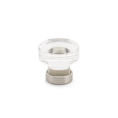 Emtek Grayson Crystal 1-3/4" Knob in Satin Nickel