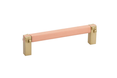 Emtek Mortise & Tenon 4" C-C Pull in Satin Brass