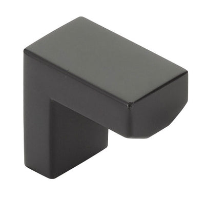 Emtek Keaton 1-1/2" Finger Pull in Flat Black