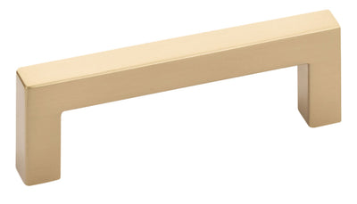 Emtek Warwick 3-1/2" C-C Pull in Satin Brass