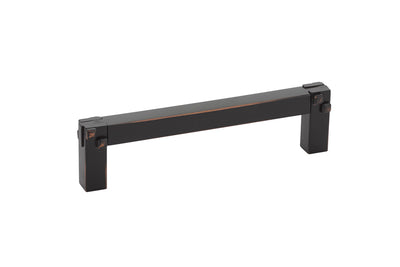 Emtek Mortise & Tenon 4" C-C Pull in Oil Rubbed Bronze