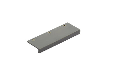Emtek Rustic Modern 4-1/2" C-C Edge Pull in Medium Bronze