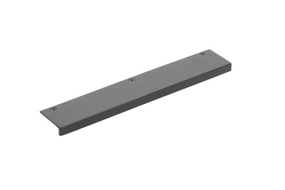 Emtek Rustic Modern 10-1/2" C-C Edge Pull in Flat Black Bronze