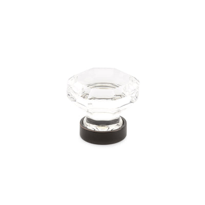 Emtek Old Town Crystal 1" Knob (shown in Oil Rubbed Bronze)