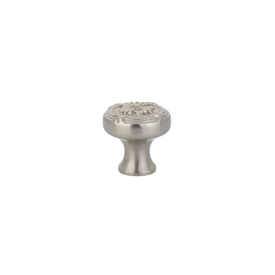 Emtek Ribbon & Reed 1-1/4" Knob in Satin Nickel