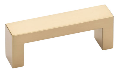 Emtek Keaton 3-1/2" C-C Pull in Satin Brass