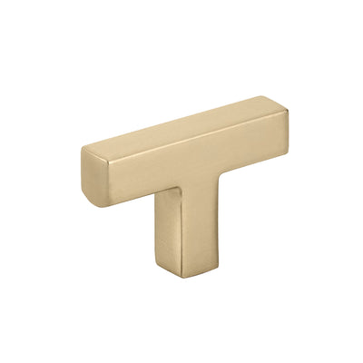 Emtek Warwick 2" T-Knob in Satin Brass