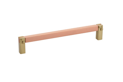 Emtek Mortise & Tenon 6" C-C Pull in Satin Brass