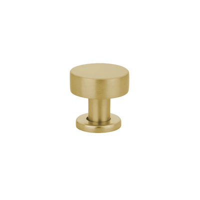 Emtek Cadet 1" Knob in Satin Brass