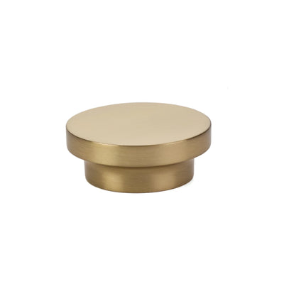 Emtek District 1-5/8" Knob in Satin Brass