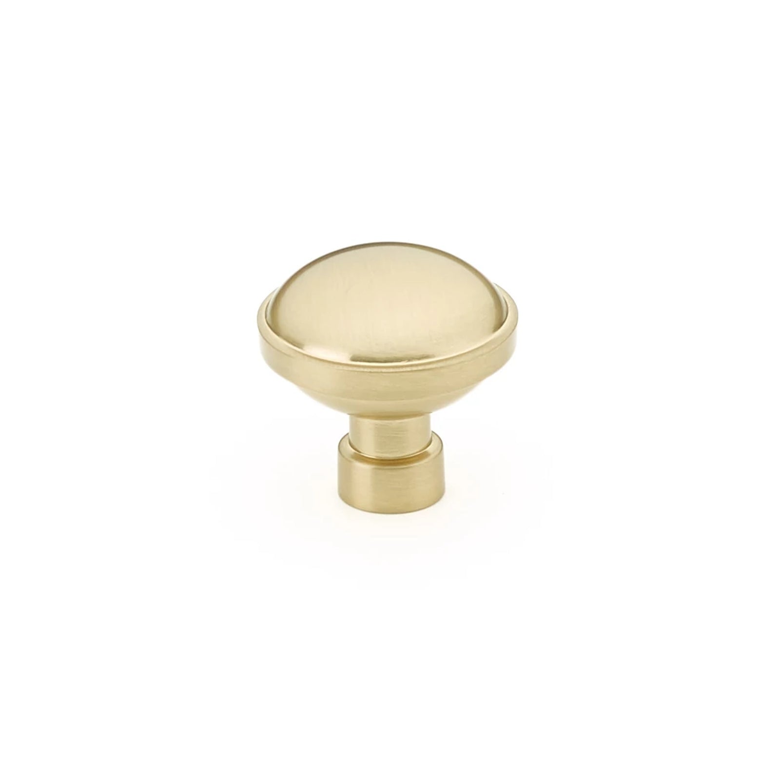 Emtek Brandt 1-1/4" Knob in Satin Brass