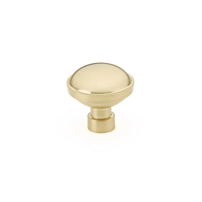 Emtek Brandt 1-1/4" Knob in Satin Brass