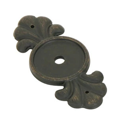 Emtek Tuscany Bronze Back Plate Back Plate for Knob in Medium Bronze