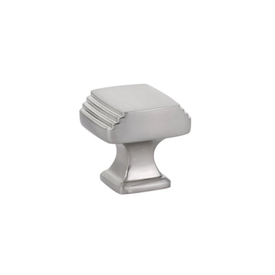 Emtek Art Deco 1-1/4" Knob in Satin Nickel