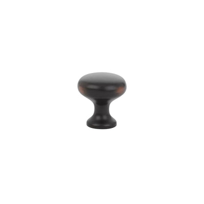 Emtek Providence 1" Knob in Oil Rubbed Bronze