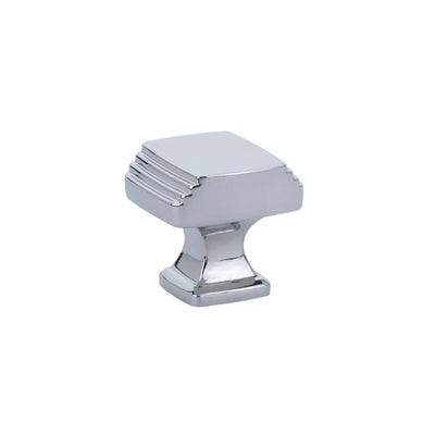 Emtek Art Deco 1-1/4" Knob in Polished Chrome